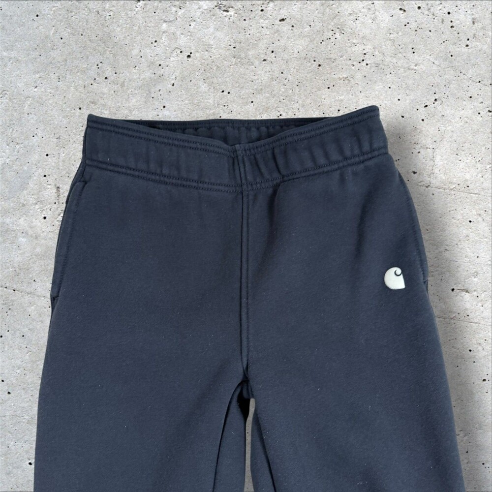 Carhartt Sweatpants Womens XS Black Relaxed Fit Fleece Jogger Pants BN5510-W - Picture 5 of 8